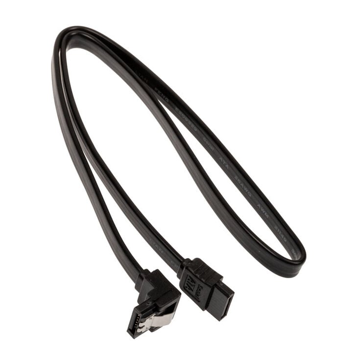 Akasa SATA-Kabel 6 GB/s, gewinkelt, 50 cm image number 1