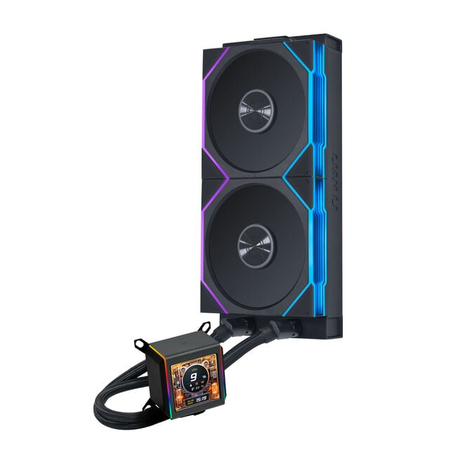 Lian Li Galahad II LCD 280 TL Wireless AIO Cooler - Black image number 7