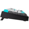 Ducky Miya Pro Moonlight TKL Gaming Tastatur f&uuml;r PC/Mac, MX-Silent-Red, wei&szlig;e LED - dunkelgrau image number null