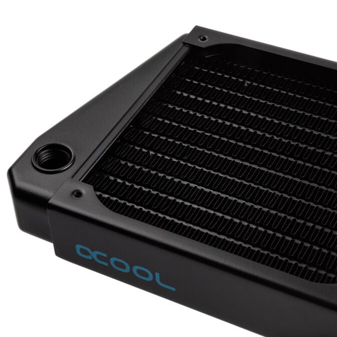Alphacool NexXxoS ST30 Full Copper X-Flow Radiator - 360mm, black image number 3