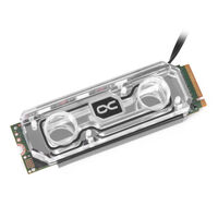 Alphacool HDX Apex M.2 2280 SSD K&uuml;hler, ARGB - Acryl