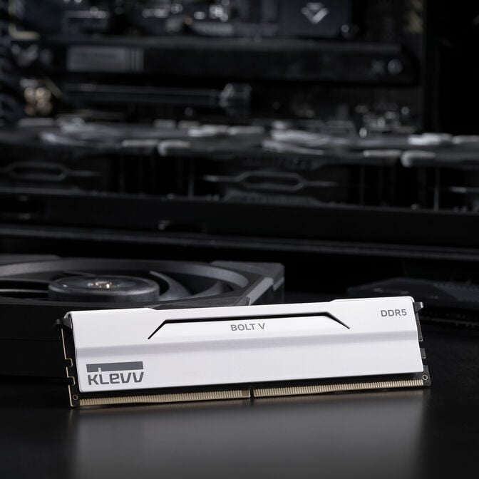 KLEVV BOLT V DDR5-6000 RAM, CL30, EXPO - 32 GB Dual-Kit, wei&szlig; image number 14