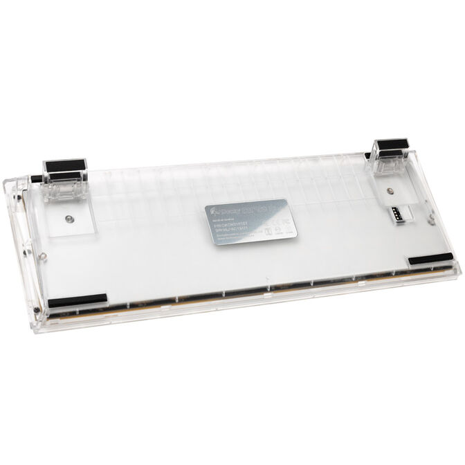 Ducky One 3 Aura White Mini Gaming Tastatur, RGB LED - MX-Silent-Red (US) image number 3