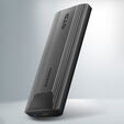 AXAGON EEM2-GTS2 M.2 enclosure, NVMe & SATA, USB-C 3.1, 10 Gbit/s - dark grey image number null