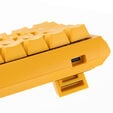 Ducky One 3 Yellow SF Gaming Keyboard, RGB LED - MX-Black (US) image number null