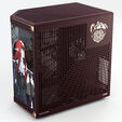 HYTE Y70 Metaphor: ReFantazio PC Case, Mid-Tower, E-ATX, Tempered Glass - Bordeaux Red image number null