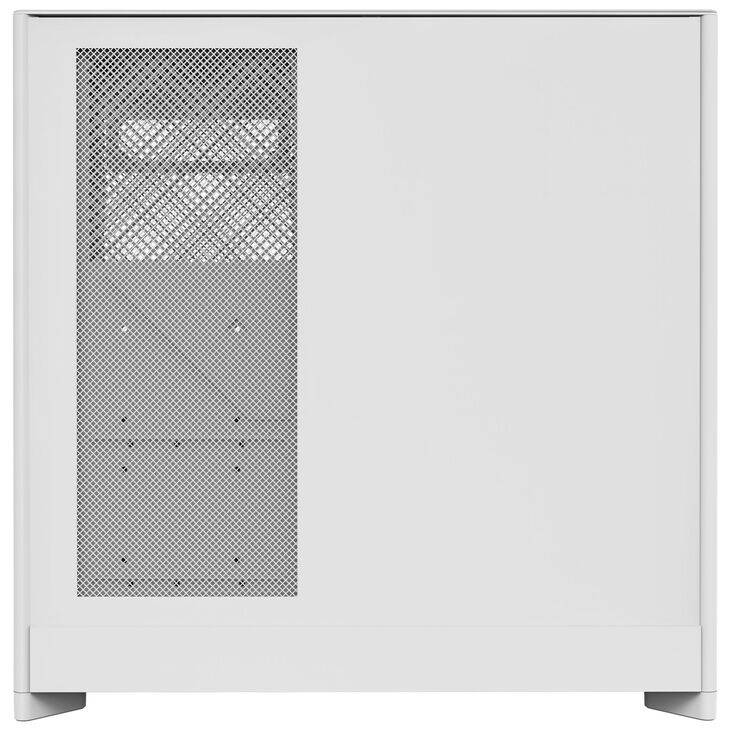 Montech HS02 PC Case, Midi Tower, ATX, Tempered Glass, ARGB - White image number 5