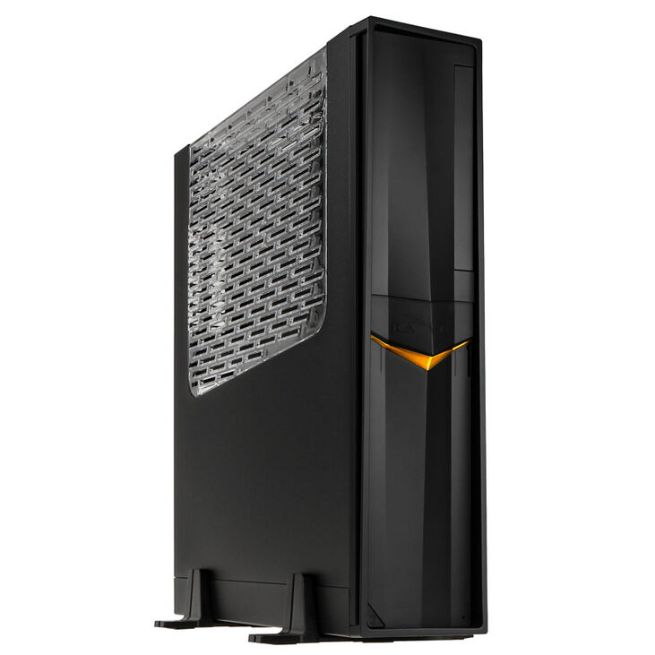 SilverStone SST-RVZ02B-W Raven HTPC Case - Black image number 0