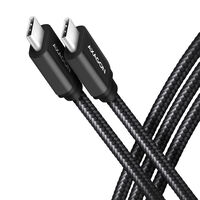 AXAGON BUCM3-CM15AB Kabel USB-C 3.2 Gen 1 auf USB-C 3.2 Gen 1, schwarz - 1,5m