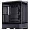 Jonsbo D400 PC-Geh&auml;use, Midi Tower, ATX, Tempered Glass - schwarz