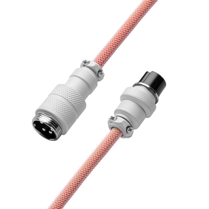 CableMod PRO Coiled Keyboard Cable USB-C zu USB Typ A, Orangesicle - 150cm image number 3