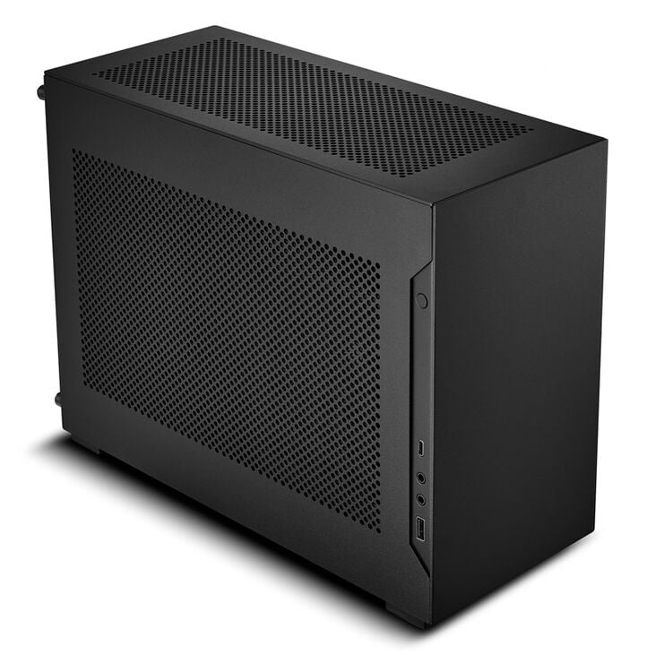Lian Li DAN Cases A4-H2O X4 Mini-ITX Gehäuse, PCIE4.0 Riserkabel - schwarz image number 1