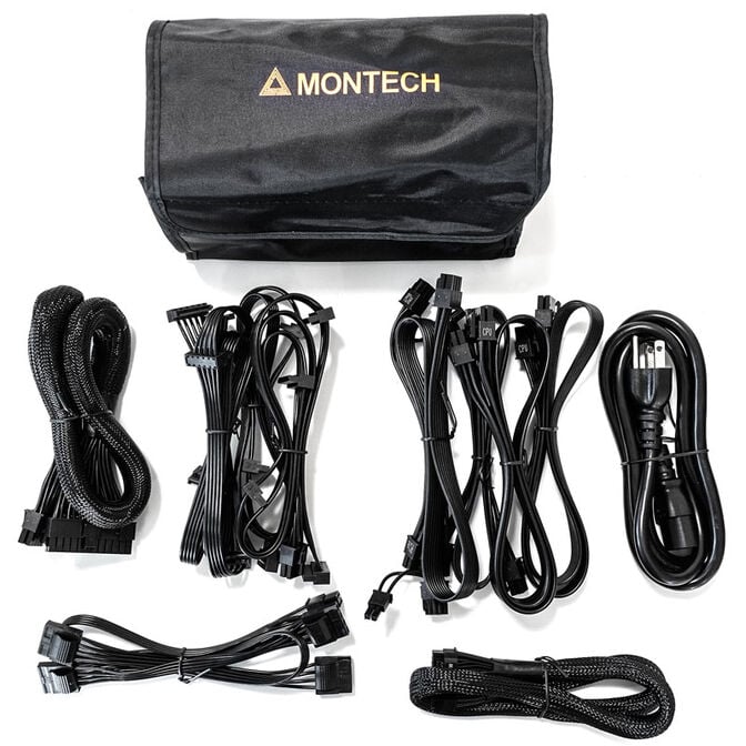 Montech Titan Gold 1200W - 80 PLUS & Cybenetics Gold, modular, PCIe 5.0 - 1200 Watt image number 6
