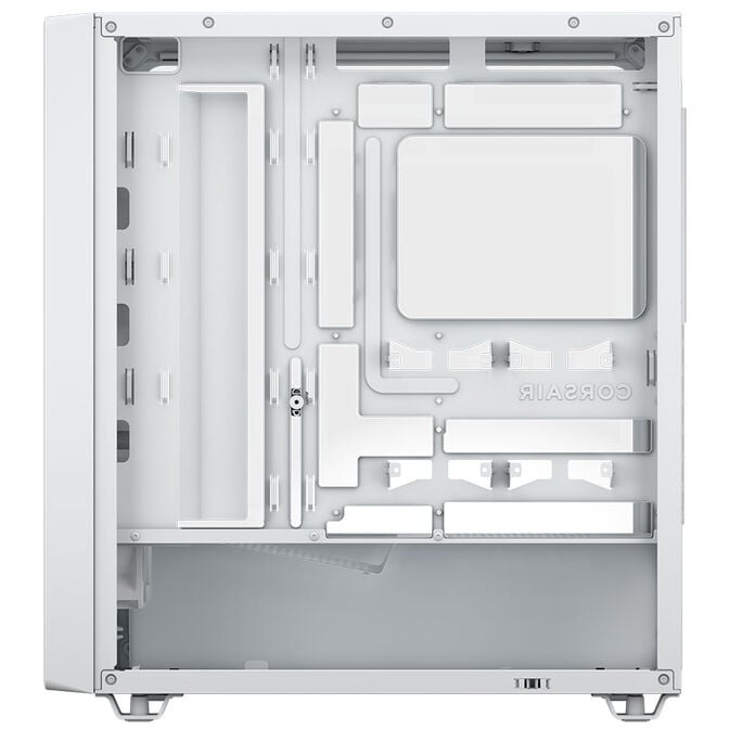 Corsair 3200D RS PC Case, Mid Tower, ATX, Tempered Glass - White image number 6