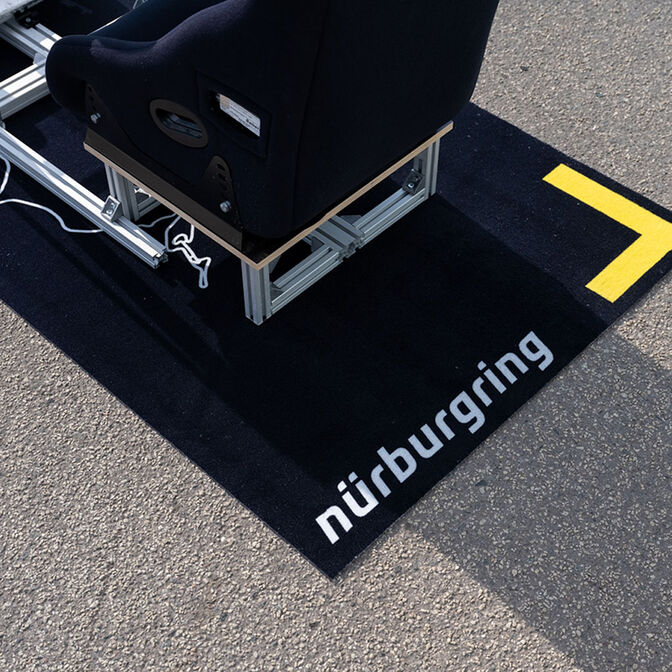 Speedy Rugs N&uuml;rburgring P90 Premium Gelb image number 2