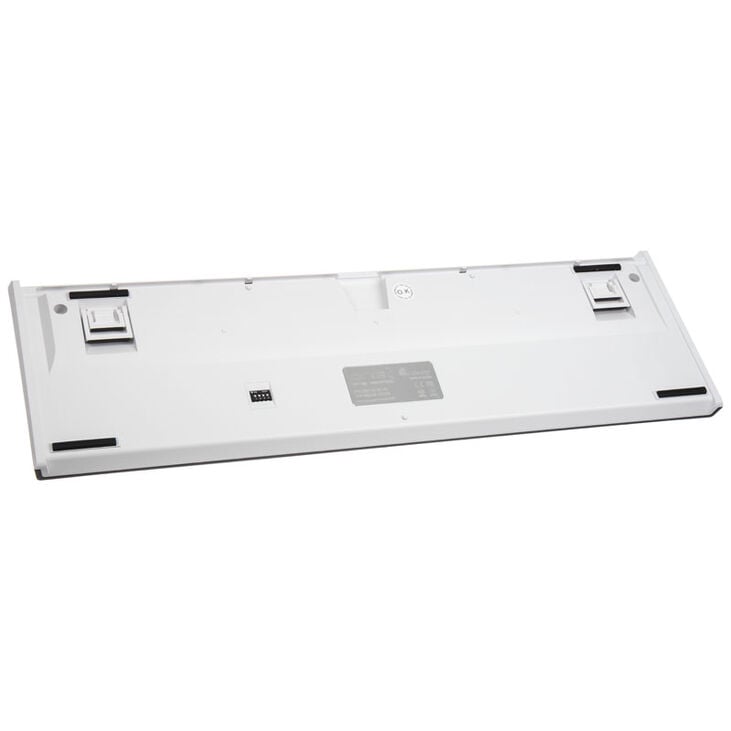 Ducky One 2 Backlit PBT Gaming Keyboard, MX Silver, White LED - Black image number 4