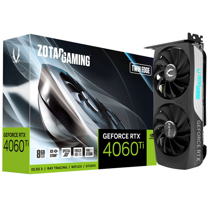 ZOTAC Gaming GeForce RTX 4060 Ti Twin Edge, 8192 MB GDDR6 image number 0
