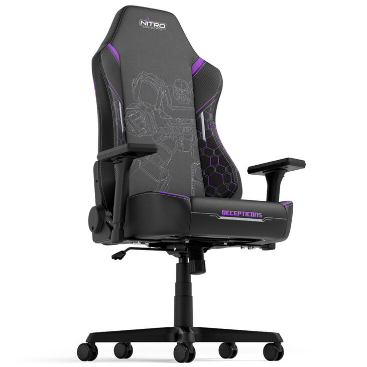 Nitro Concepts X1000 Gaming Chair - Transformers Decepticons Edition image number 7