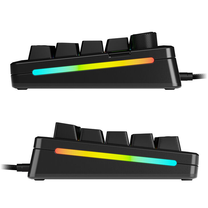 Glorious GMMK 3 Pro 65% Custom Gaming Keyboard - Pre-Built, ANSI (US), Fox Switches, Black image number 2