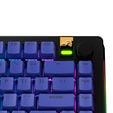 Glorious GPBT Basics Keycaps, ANSI Layout (US), PBT, Doubleshot - Mana Blue image number null