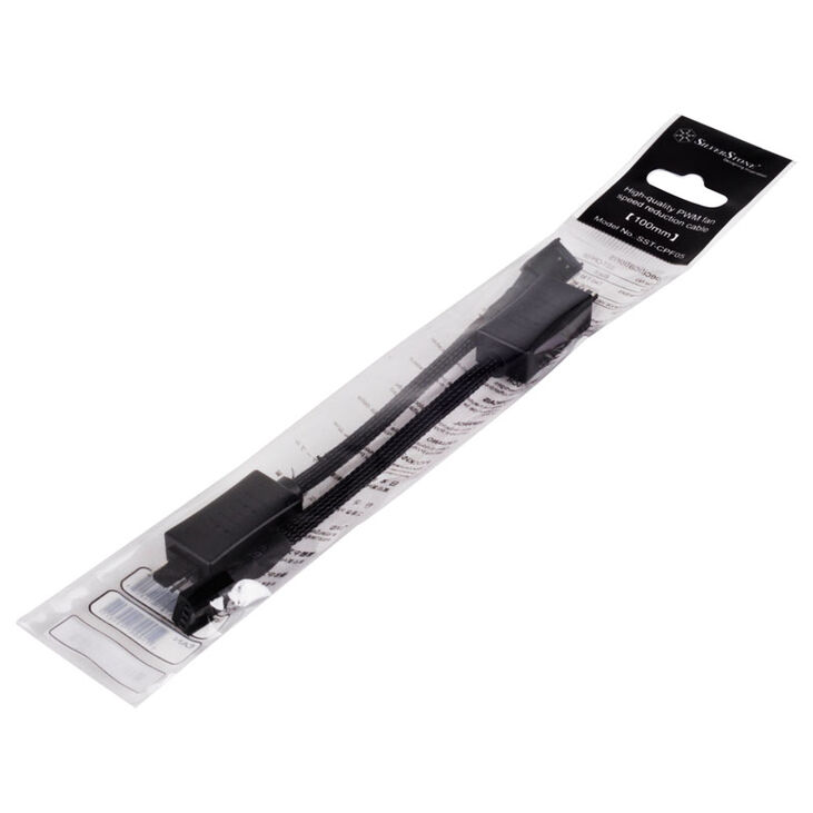 SilverStone Fan Hub 2x 10cm PWM - black image number 6