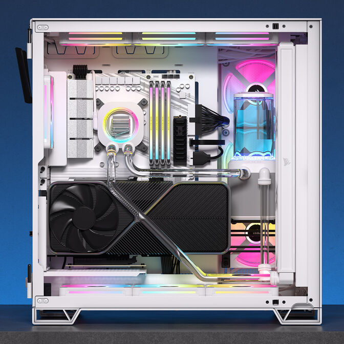 Corsair Hydro X iCUE Link XH405i RGB Elite - wei&szlig; image number 2