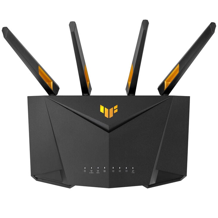 ASUS TUF Gaming TUF-AX4200 Gaming Router, WiFi 6, 2,5 Gbps, AiMesh - schwarz image number 5