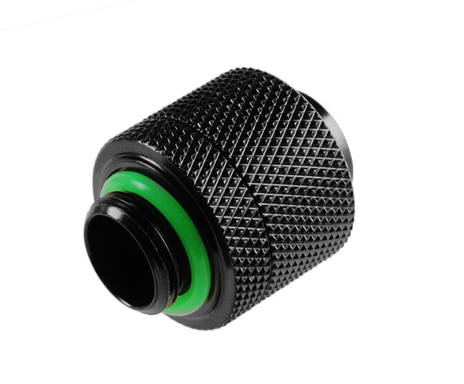 Bitspower Anschluss gerade G1/4 Zoll AG auf 16/13mm - schwarz matt image number 1