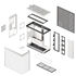 HAVN HS 420 PC-Gehäuse, Midi-Tower, E-ATX, Tempered Glass - weiß image number null