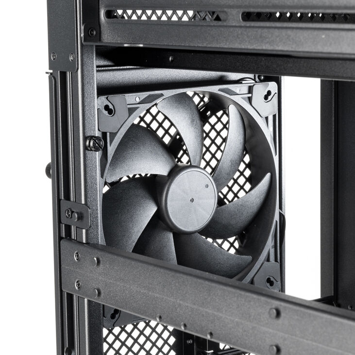 SilverStone ALTA D1 Server-Gehäuse, Big-Tower, SSI-EEB - schwarz image number 8