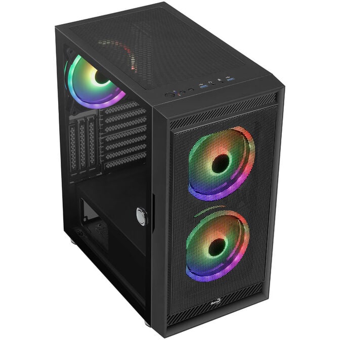 Aerocool Graphite v3 Midi-Tower - schwarz image number 1