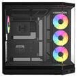 HYTE Y50 Midi Tower - Pitch Black image number null