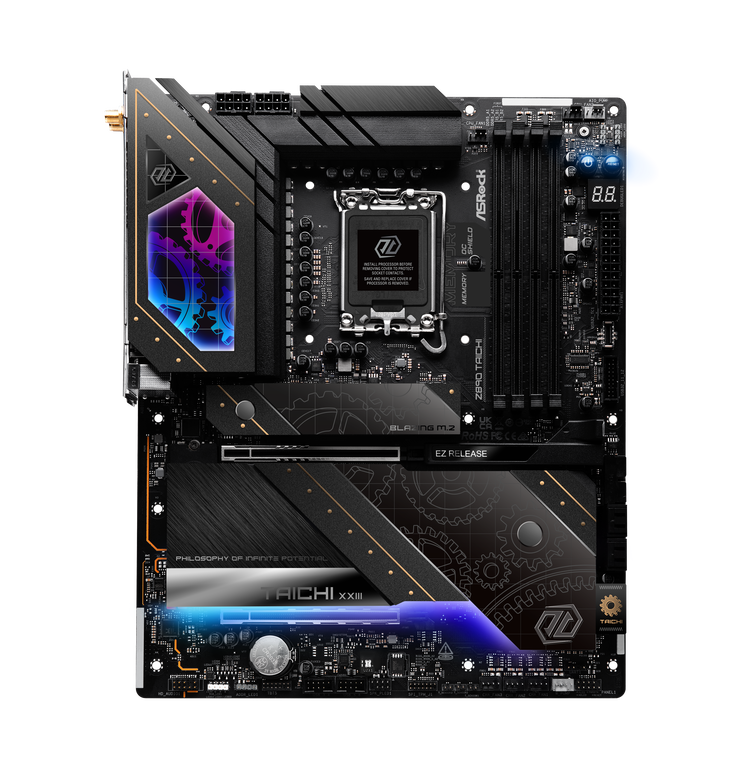ASRock Z890 Taichi Mainboard, Sockel LGA 1851, Intel Z890, ATX, DDR5 image number 5