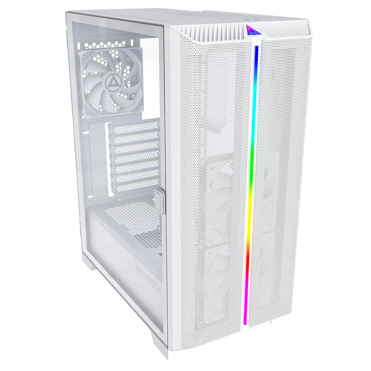 Montech SKY ONE Lite, Mid Tower, Tempered Glass - White image number 0