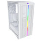 Montech SKY ONE Lite, Mid Tower, Tempered Glass - White
