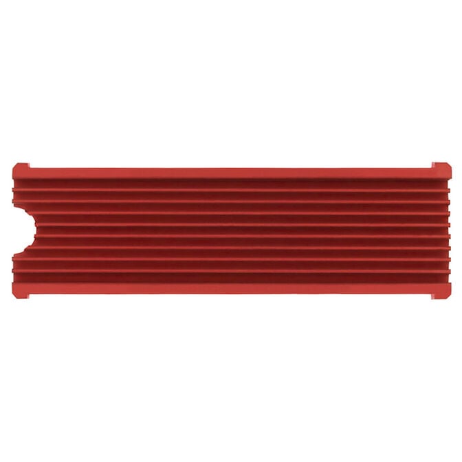 AXAGON CLR-M2 passiver M.2-SSD-K&uuml;hlk&ouml;rper - 2280, Aluminium, rot image number 4
