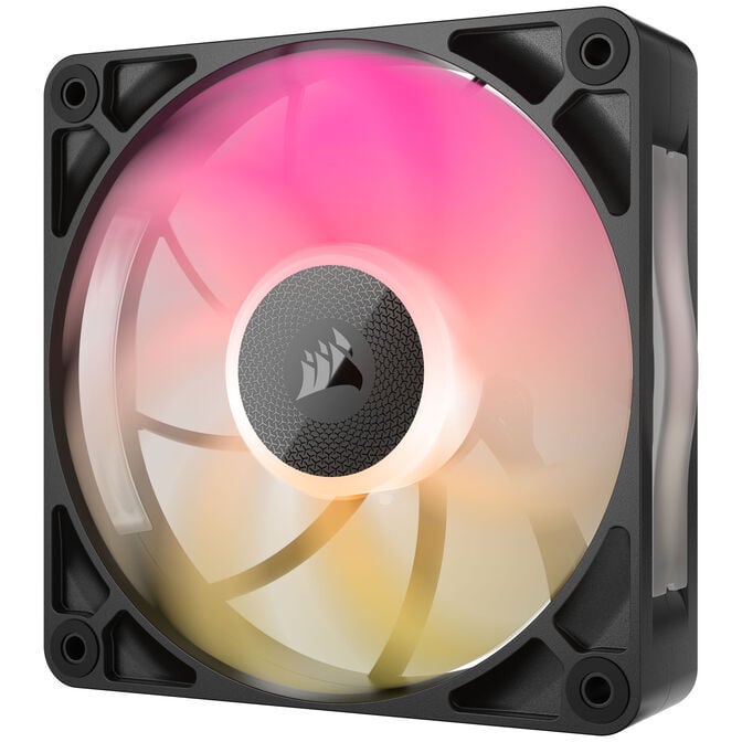 CORSAIR iCUE LINK RX120 MAX RGB PWM L&uuml;fter - 3er-Pack, 120mm, schwarz image number 6