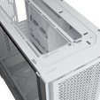 Corsair Frame 5000D PC Case, Mid-Tower, E-ATX, Tempered Glass - White image number null