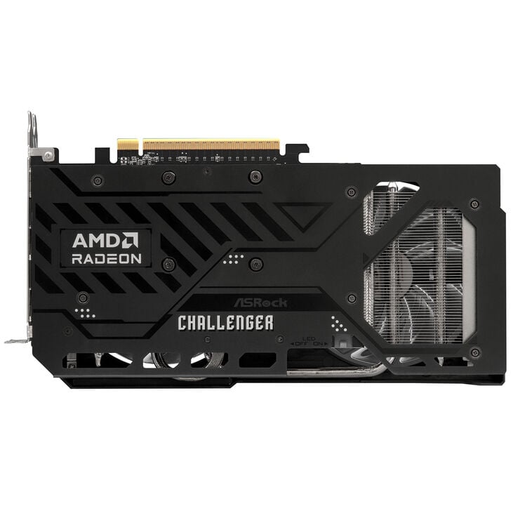 ASRock Radeon 9060 XT CL Graphics Card, 16384 MB GDDR6 image number 6