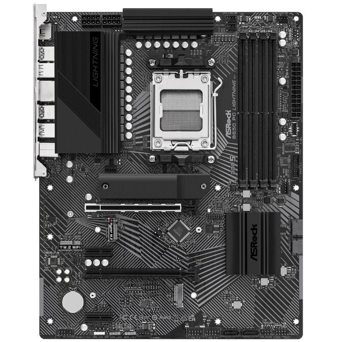 ASRock B650 PG Lightning, AMD B650 Motherboard - Socket AM5, DDR5 image number 2