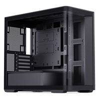 Jonsbo D300 Mid Tower, 270 degrees, Tempered Glass - Black