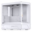 Jonsbo D200 PC Case, Mini Tower, mATX, Tempered Glass - white image number null