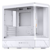 Jonsbo D200 PC-Geh&auml;use, Mini-Tower, mATX, Tempered Glass - wei&szlig;