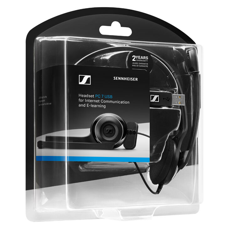 SENNHEISER PC 7 USB Mono Chat-Headset image number 6