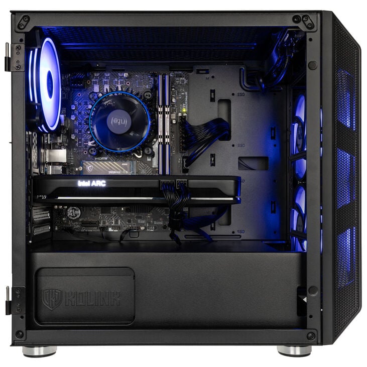 Gaming-PC Arc Strike, Intel I5 12400F, Intel Arc A750 8GB - Fertig PC image number 2