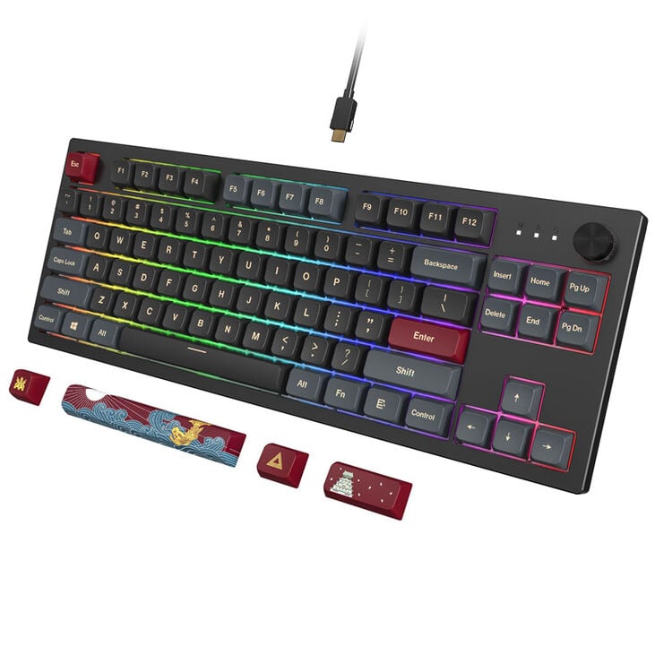 Montech MKey TKL Darkness Gaming Tastatur - GateronG Pro 2.0 Red (US) image number 1
