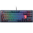 Ducky One 3 Cosmic Blue TKL Gaming Tastatur, RGB LED - MX-Ergo-Clear image number null