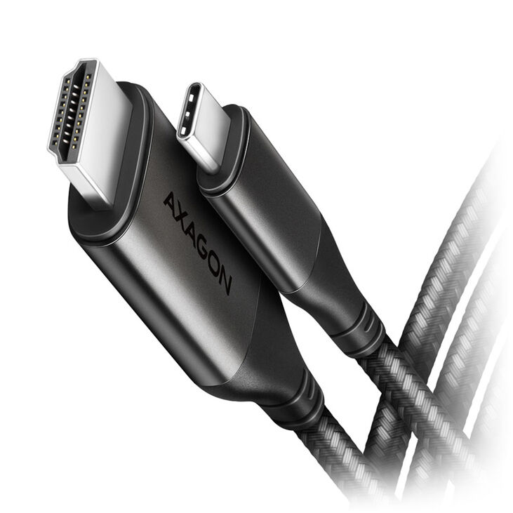 AXAGON RVC-HI2MC USB-C zu HDMI 2.0 Adapter, 4K/60Hz, Aluminum - 1,8 m image number 0