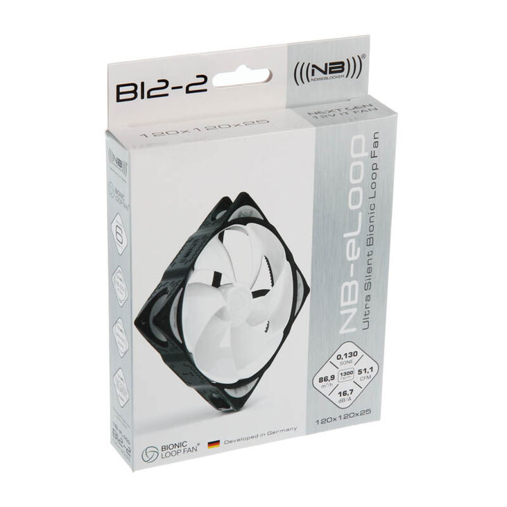 Noiseblocker NB-eLoop Fan B12-2 - 120mm image number 4