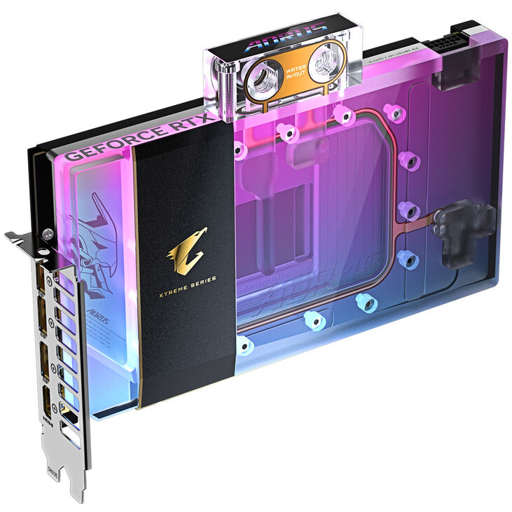 Gigabyte Aorus GeForce RTX 5090 Xtreme Waterforce WB 32G, 32768 MB GDDR7 image number 6